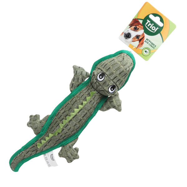 Мягкая игрушка для собак "Крокодил" от Triol, 390мм