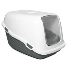 Тауыпшылдықтық "Клозет" ашық туалет, сұр, ақ, 570*390*350мм, HYGIENE сериясы