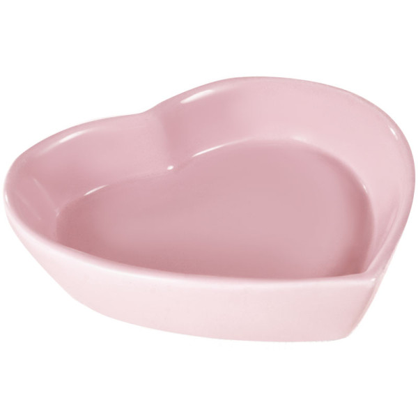 Керамическая миска "Сердечко" для животных от Triol