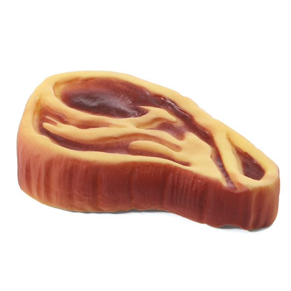 Игрушка для собак "Стейк" - радость вашему питомцу!