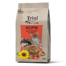 Корм для мышей и крыс, 450г, Triol Original