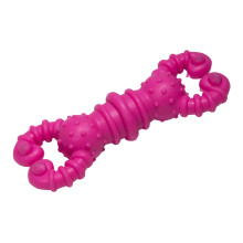 Игрушка для собак из цельнолитой резины "Гантель-скорпион", 120мм, Triol