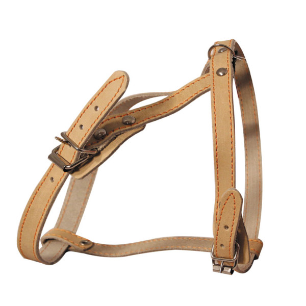 Шлейка кожаная 15мм, обх.гр. 460-520мм, Gamma