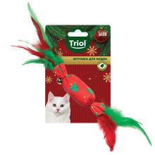 Игрушка для кошек Конфета, 100/190мм, серия NEW YEAR, Triol