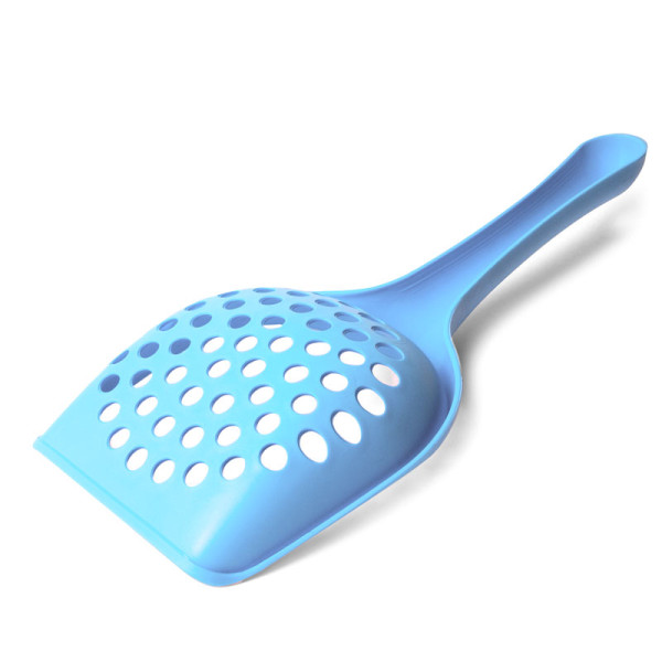 Совок для кошачьего туалета с круглой ячейкой, голубой, 262*112*43мм, серия HYGIENE, Triol