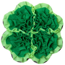 Нюхательный интерактивный коврик для собак "Клевер", 400*400мм