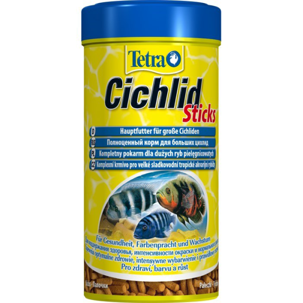 TetraCichlid Sticks 500ml: питательные палочки для цихлид