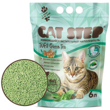 CAT STEP Tofu Green Tea, 6 л