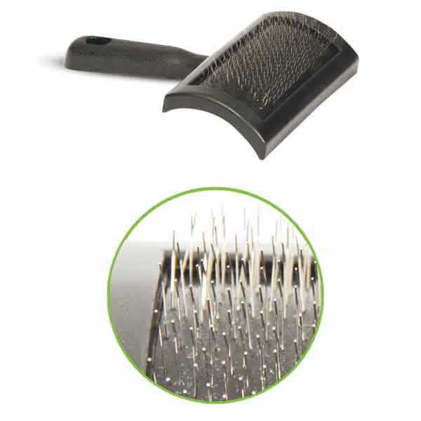 Пластиковая пуходерка M Triol: размер 160*105мм