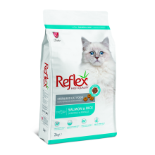 REFLEX STERILISED CAT FOOD SALMON AND RICE для стерилизованных кошек с лососем и рисом 2 кг