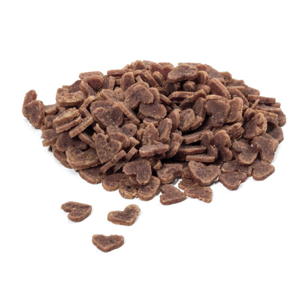 Вкусное угощение для кошек: Мини-сердечки из утки, 40г, Triol