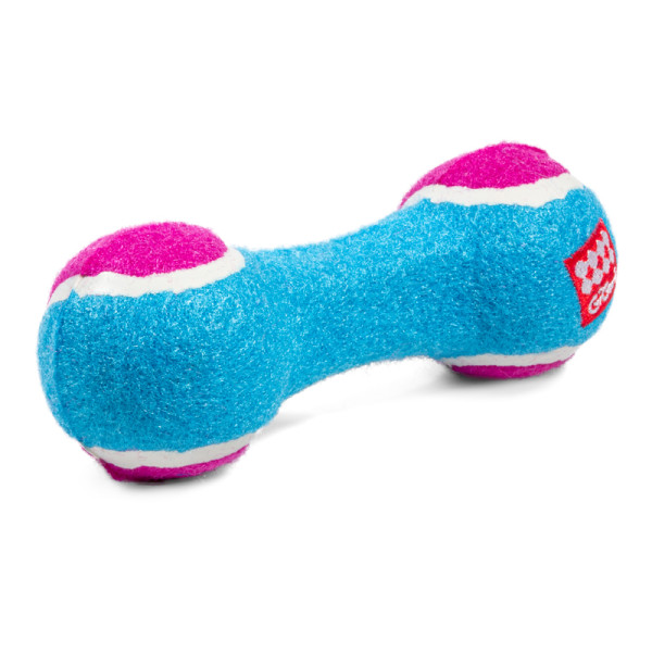 Көтергішке ойыншық: Пищалкамен гантель, CATCH FETCH сериясы, 18см