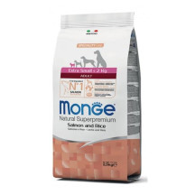 Monge speciality line extra small adult salmone and rice