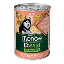 Monge grain free all breeds adult salmone