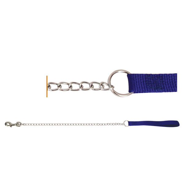 Практичный поводок-цепь Triol с нейлоновой ручкой