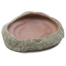 Кормушка для террариума "Камешек" M, 112*107*22мм