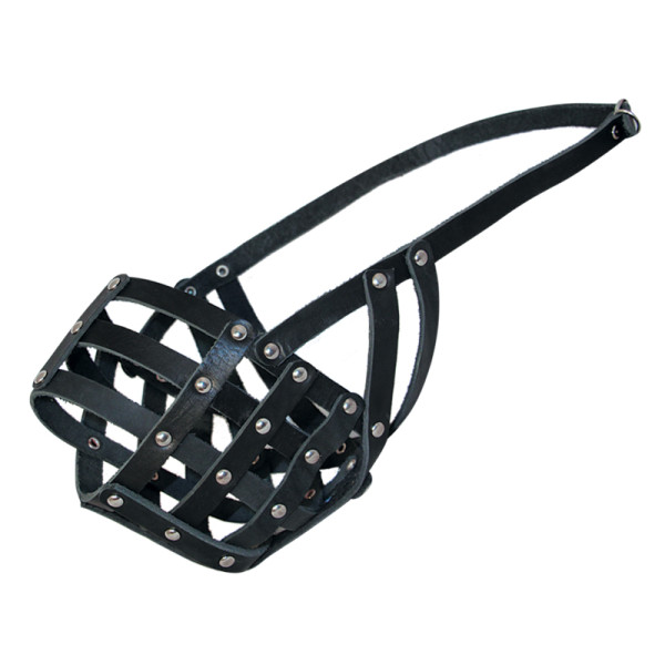 Намордник кожаный №5, 180*120*180мм, Gamma