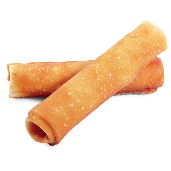 Трубочки жевательные с мясом курицы серии DENTAL, Triol - 12,5см (уп.2шт.)