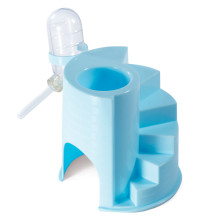 "3в1" азық-су беру және тамақтау үшін кішкентай жануарларға арналған домбыра-су құйылғысы, 60мл, d120/120мм, LITTLE TOWN сериясы, Triol