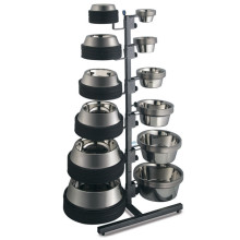 №1 таңдау стойкасы, металдан жасалған мискамен (72 шт.), 310*760*1155 мм