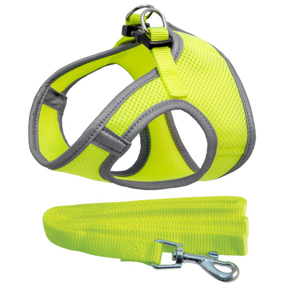 Комплект для маленьких собак Triol: яркий неоново-желтый XS