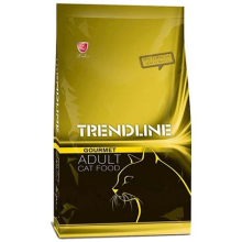 TRENDLINE ADULT CAT FOOD GOURMET MULTI COLOR для привередливых кошек с курицей 10 кг