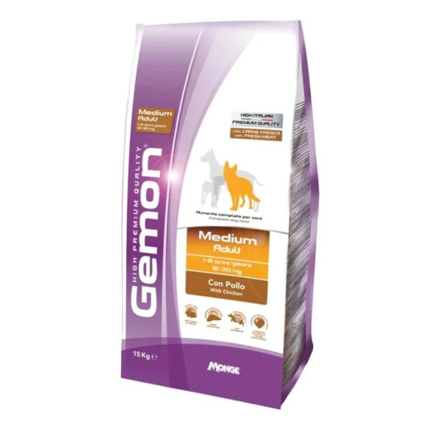 Gemon Орташа жасыл куріца мен жасыл көмірдің толық тамағы - орта өлшемді көріктерге арналған тамақтық күндерімен ас жетімді адамдарға