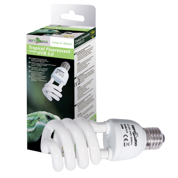 Лампа УФ Compact Tropical 5.0 CT5026: мощность 26Вт от Repti-Zoo!