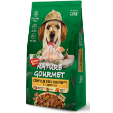 Nature Gourmet Полнорационный корм c антарктическим крилем для щенков всех пород 10 kg (Kitchen Flavor)