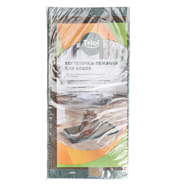 Уютная когтеточка-лежанка для кошек: модель "Стандарт" S