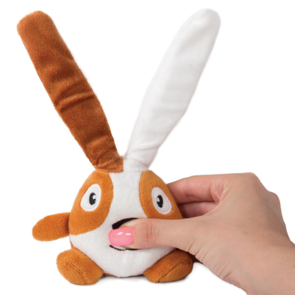 Мягкая игрушка для собак "Кролик-ушастик", d90/150мм, Triol