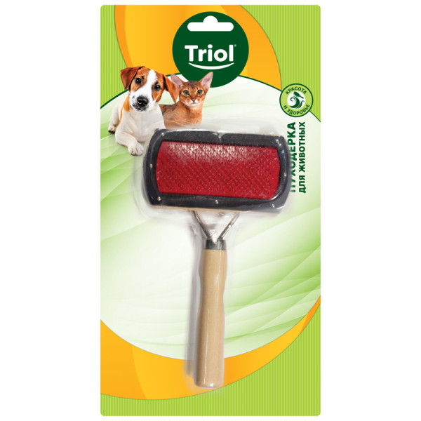 Двухсторонняя щетка-пуходерка "Классика" от Triol