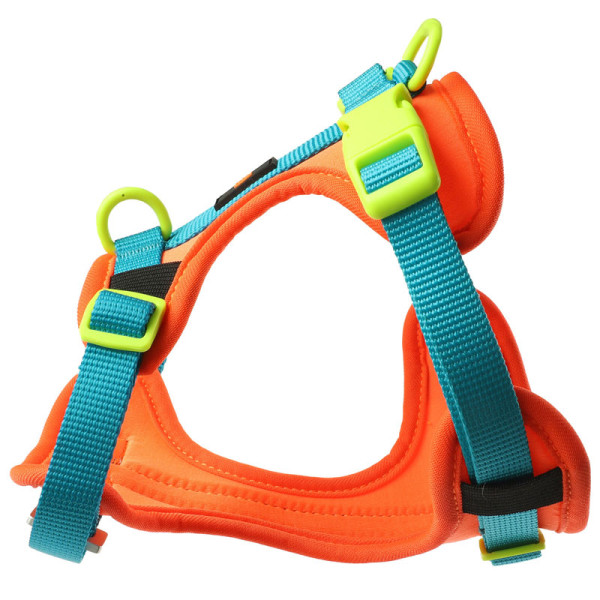 Мягкая шлейка-жилетка "Рио" L, оранжевая: идеальное решение для комфортного выгула Triol