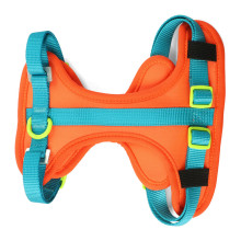 Шлейка-жилетка мягкая "Рио" L, оранжевая, обхват шеи 420-660мм, обхват груди 580-980мм, Triol