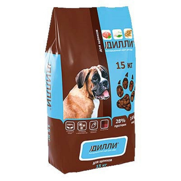 Дилли для щенков 15 кг: обзор и рекомендации