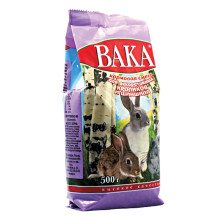Вака ВКдля шиншилл и декоративных кроликов 500г/