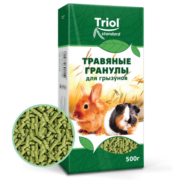 Корм для грызунов "Травяные гранулы" от Тriol Standard, 500г