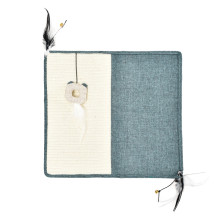 Сизаля материалынан жасалған "Инь-янь" ойыншығымен қолақ-кірпіктік коврик, 400*400мм