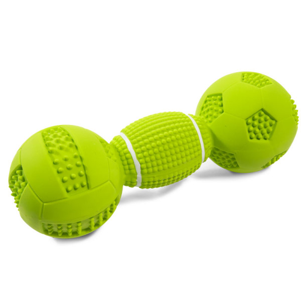 Игрушка для собак из латекса "Гантель Баскетбол" - Triol, 150мм