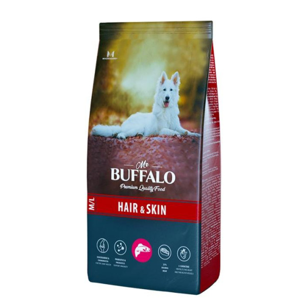 МИСТЕР BUFFALO HAIR & SKIN С ЛОСОСЕМ