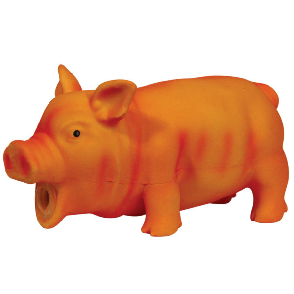 Игрушка для собак из латекса: Поросенок хрюкающий от Triol