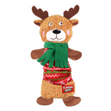 75471 Ит сабақтарға арналған игрушка, 35 см, пищалка бар, X-mas TALES сериясы