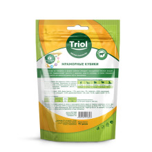 Лакомство для собак «Мраморные кубики из говядины», 70г, Triol