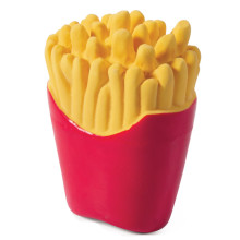 Көшті собактарға арналған латекс материалынан жасалған "Картофель фри" арнайы игрушка, 70мм, MINI DOGS сериясы, Triol