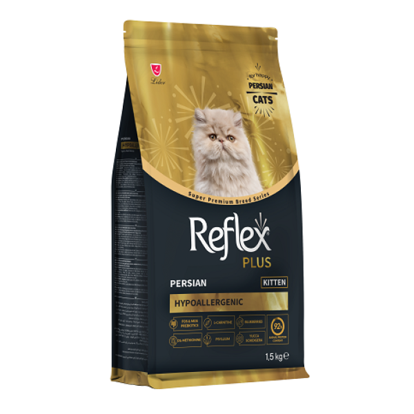 Сухой корм для Персидских котят: BREED SERIES REFLEX PLUS HYPOALLERGENIC 1.5 кг