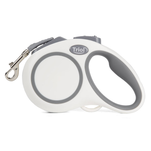 Поводок-рулетка Urban M для собак до 25кг, белый