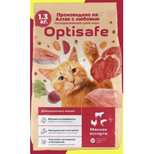 Optisafe мясное ассорти 1,3кг