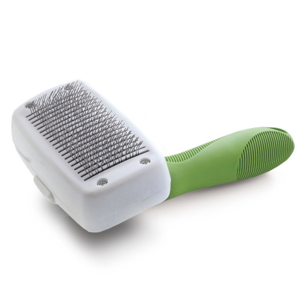 Щетка-пуходерка самоочищающаяся "Премиум" L, 126*180мм (блистер) Triol: идеальная чистота каждый день