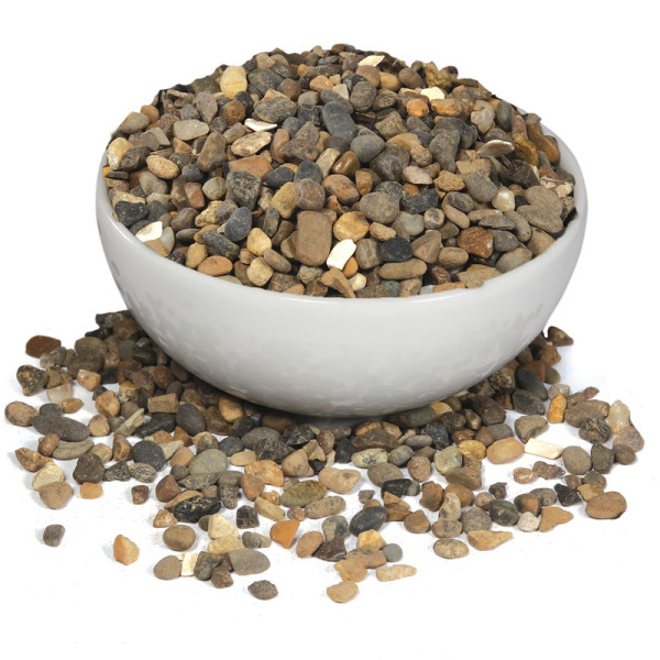 Грунт "Темно-коричневый меланж", 6-9мм, 2кг, Laguna