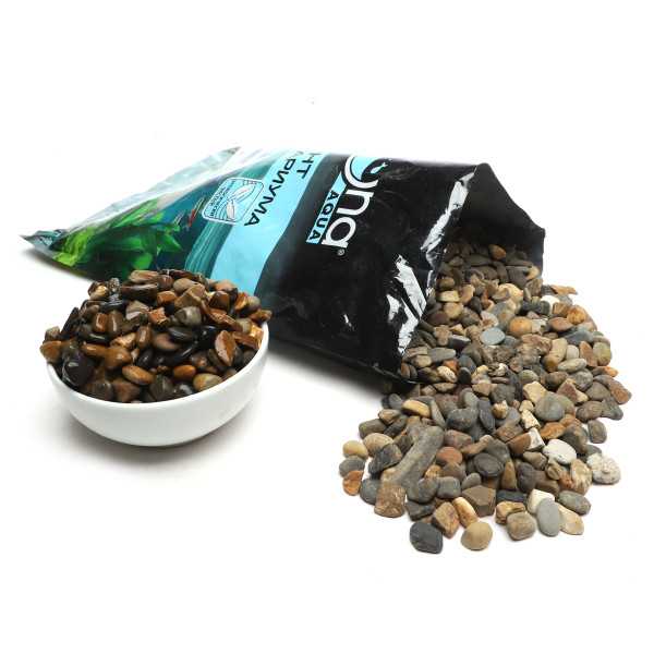 Грунт "Темно-коричневый меланж", 6-9мм, 2кг, Laguna